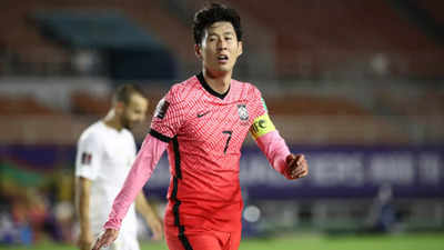 Son Heung-min strikes late to earn South Korea victory over Syria