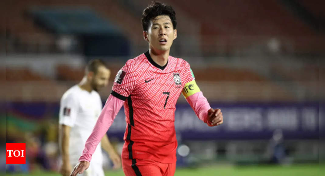 손흥 민 시리아에 한국의 승리를 위해 늦게 파업 | 축구 뉴스