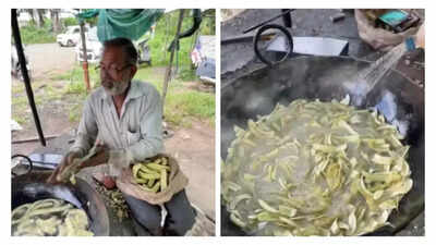 Watch: Video of blind man of Nashik selling banana chips goes viral