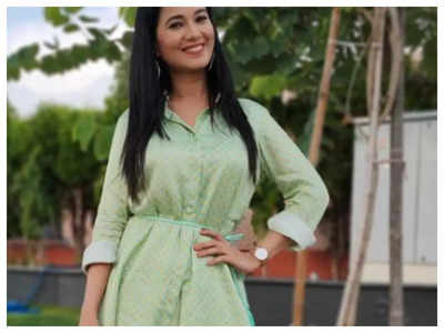 Navratri 2021: Radha Sagar is giving us major festive vibes in this green ethnic outfit; See pic