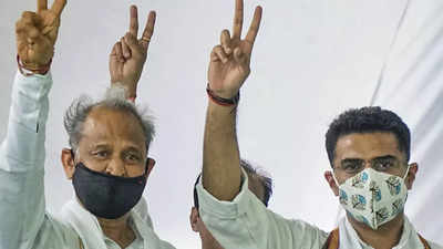 Rajasthan assembly bypolls: Ashok Gehlot, Sachin Pilot put up show of unity, address rallies together