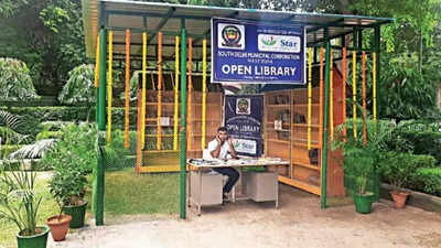Delhi: Read your favourite thriller as you soak up the sun in this open library