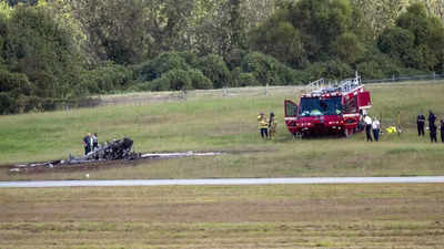 Small plane crash at Atlanta area airport, 4 dead