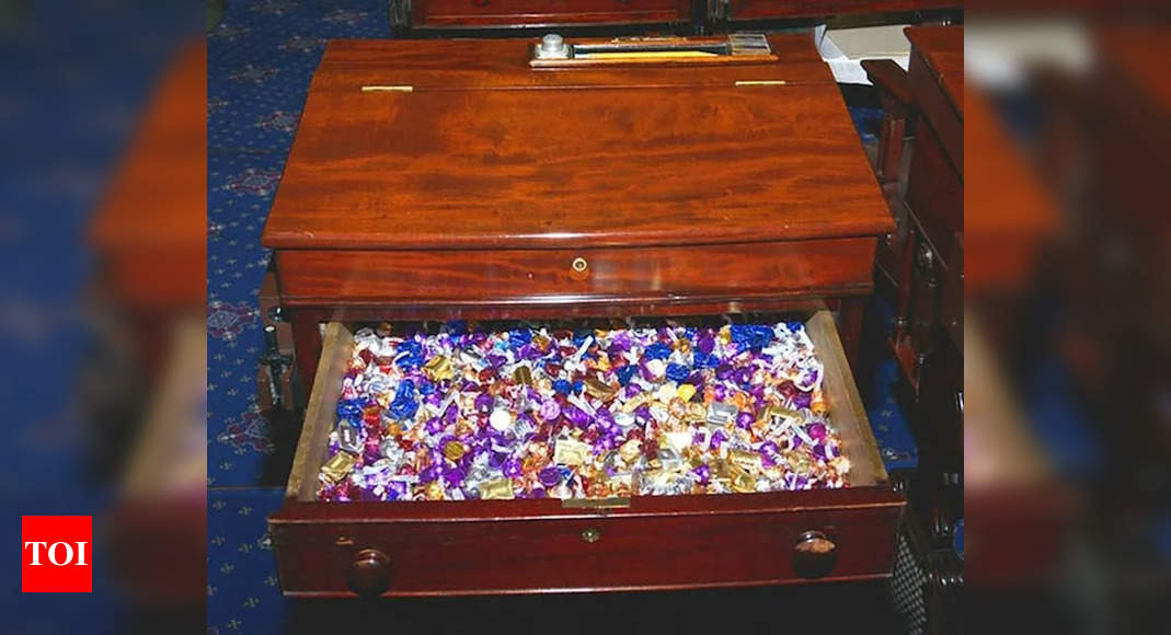 'Candy desk': The sugary secret powering the US Senate