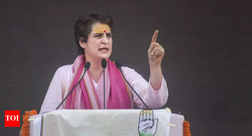 Only BJP leaders, their ‘billionaire friends’ safe in country: Priyanka Gandhi Vadra
