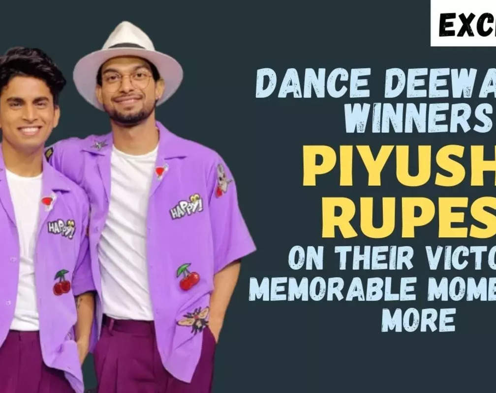 
Dance Deewane 3 winners Piyush Gurbhele & Rupesh Soni: We are going on a trip to celebrate our victory
