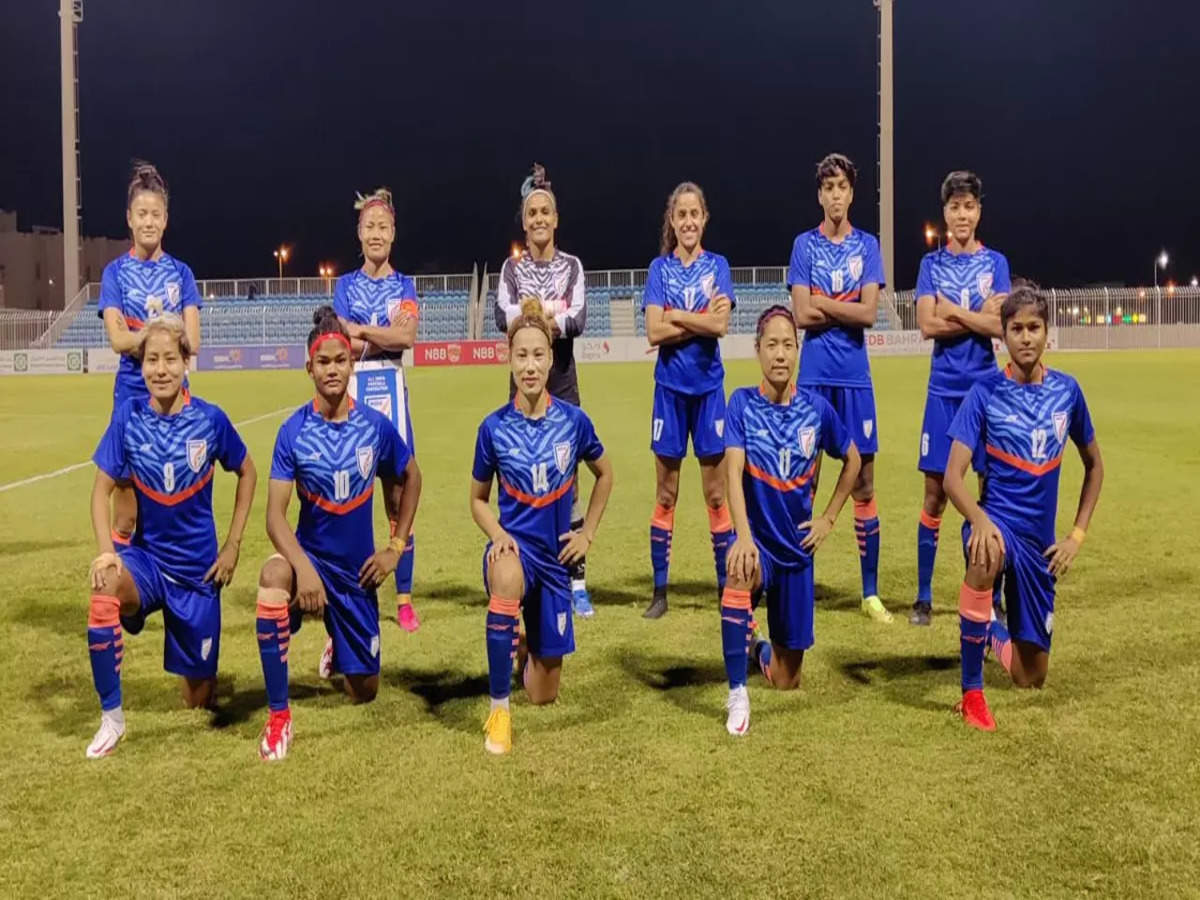 Indian Women S Football Team Beats Bahrain 5 0 In International Friendly Football News Times Of India