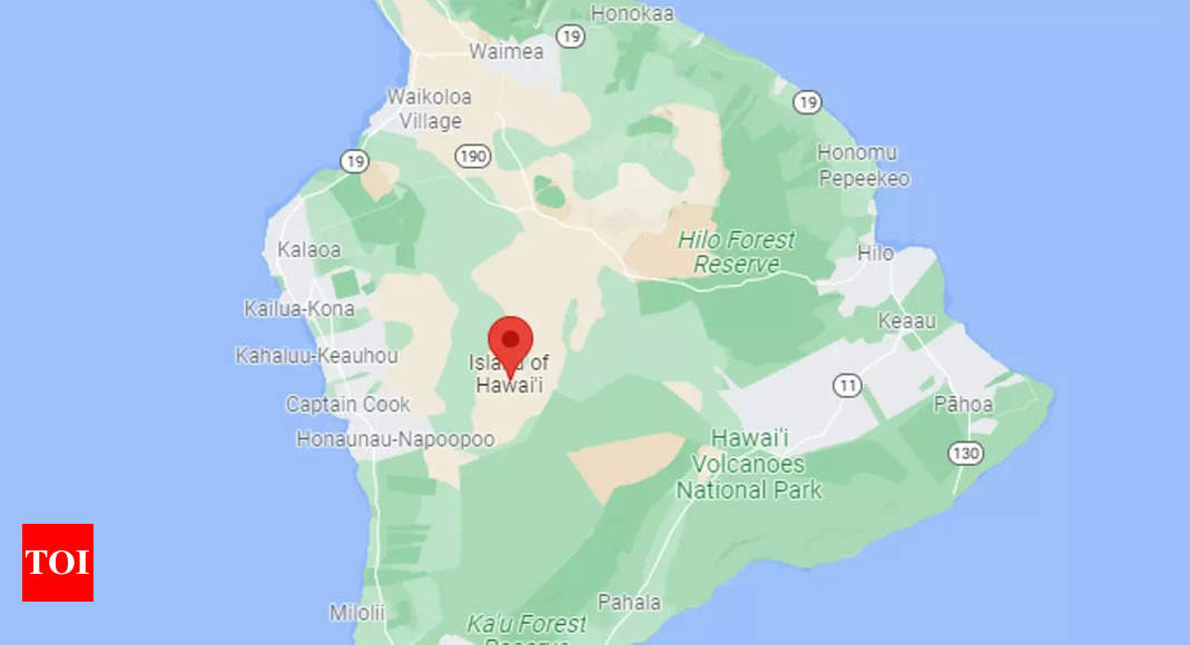 Strong earthquakes strike off coast of Hawaii