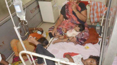 In 24 hours, 5 more children die of high fever in Agra district