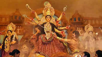 Covid curbs dampen Durga puja celebrations in Jaipur