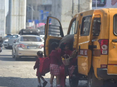 Not just transporters, parents too flout norms during school commute