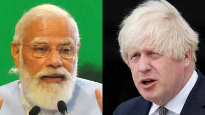 Modi: PM Modi, Boris Johnson connect to discuss vaccine certification ...