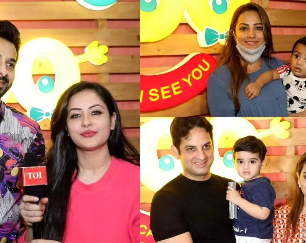 
Anita Hassanandani to Karanvir Bohra; TV stars grace Kunal Verma & Puja Banerjee’s boy’s first birthday
