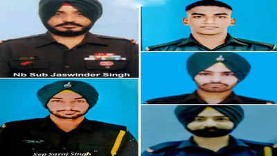 J&K encounter: 3 from Punjab, 1 each from UP, Kerala martyred