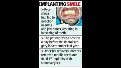 After suffering for 5 years, techie gets full mouth rehab