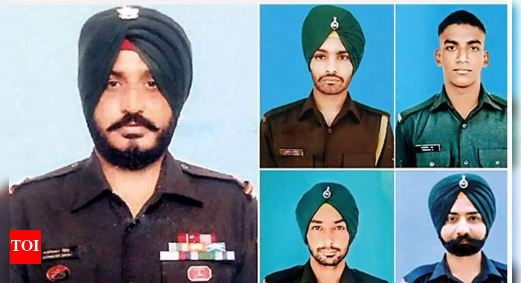 JCO, 4 soldiers killed in Poonch gunfight with terrorists