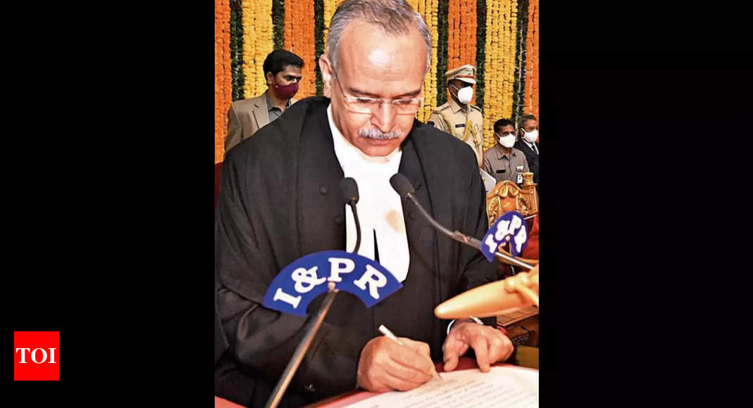 Justice Sharma takes over as CJ of Telangana HC