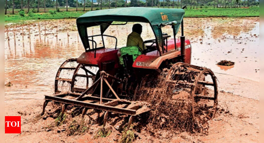 Andhra Pradesh govt to help farmers get mechanised tools Vijayawada News Times of India