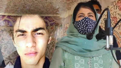 Aryan Khan rave party case turns political, complaint against Mehbooba Mufti for inciting ‘communal’ twist