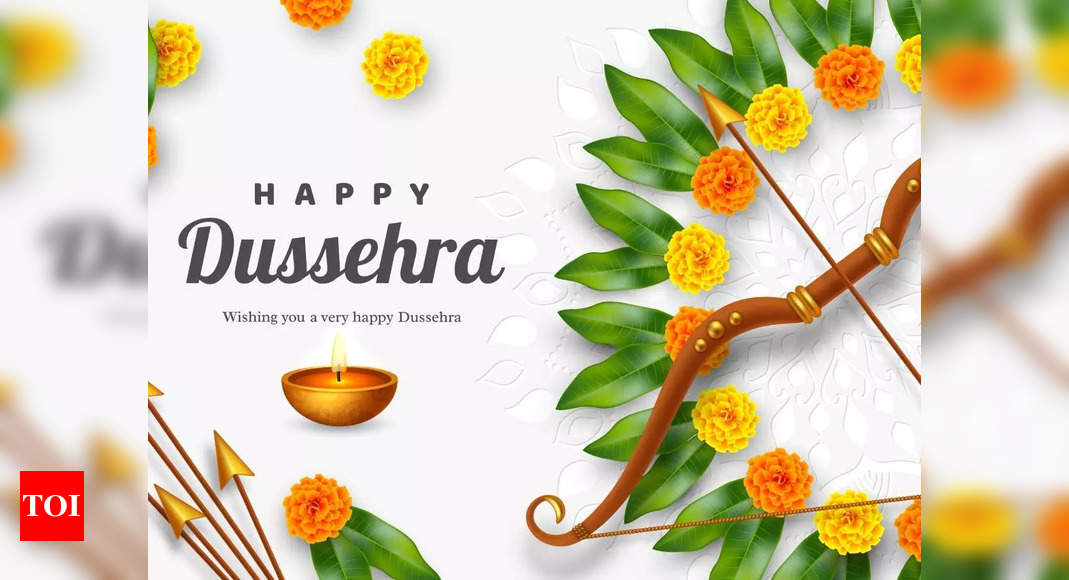 Happy Dussehra 2022: Wishes, Messages, Quotes, Images, Facebook & Whatsapp  status - Times of India