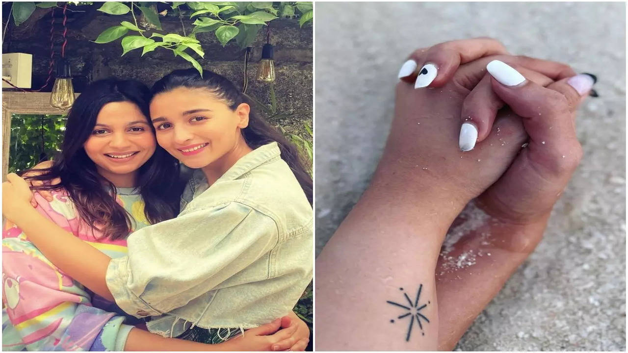 Alia Bhatt shows off her tattoo | Celebs - Times of India Videos