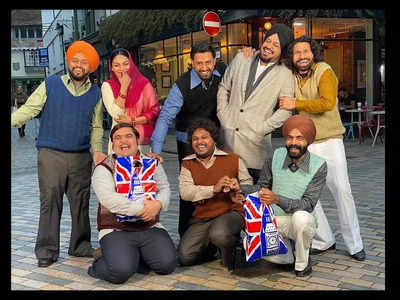Paani Ch Madhaani: Two days ahead of the trailer release, Neeru Bajwa shares a smiling BTS picture