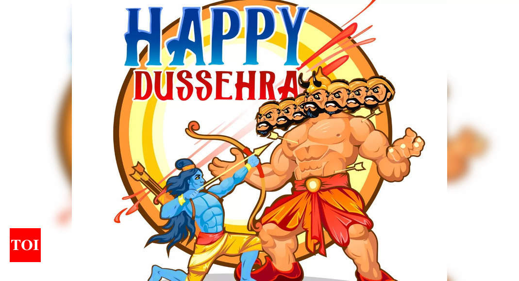 Happy Dussehra 2022: Best Messages, Quotes, Wishes and Images to share on  Dussehra - Times of India