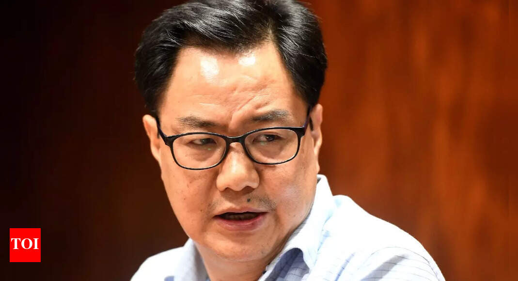 Congress leaders should recall Antony’s statement on border issue during UPA rule: Kiren Rijiju