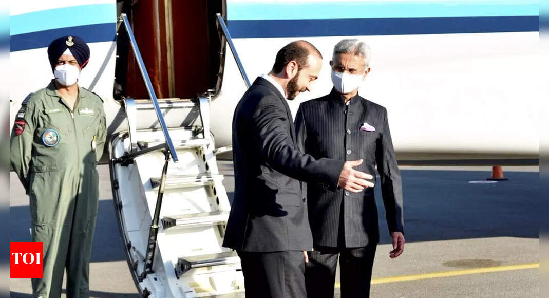 Jaishankar arrives in Armenia as part of his three-nation tour to Central Asia