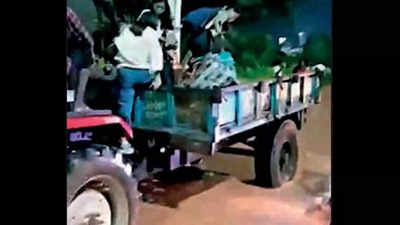 When tractors ferried passengers to flooded Bengaluru airport