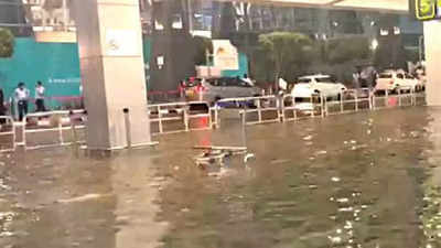 Flyers at Bengaluru airport fume, experts rue lack of preparedness for deluge