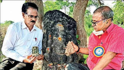 Telangana: Fourth century sculpture found in Nalgonda