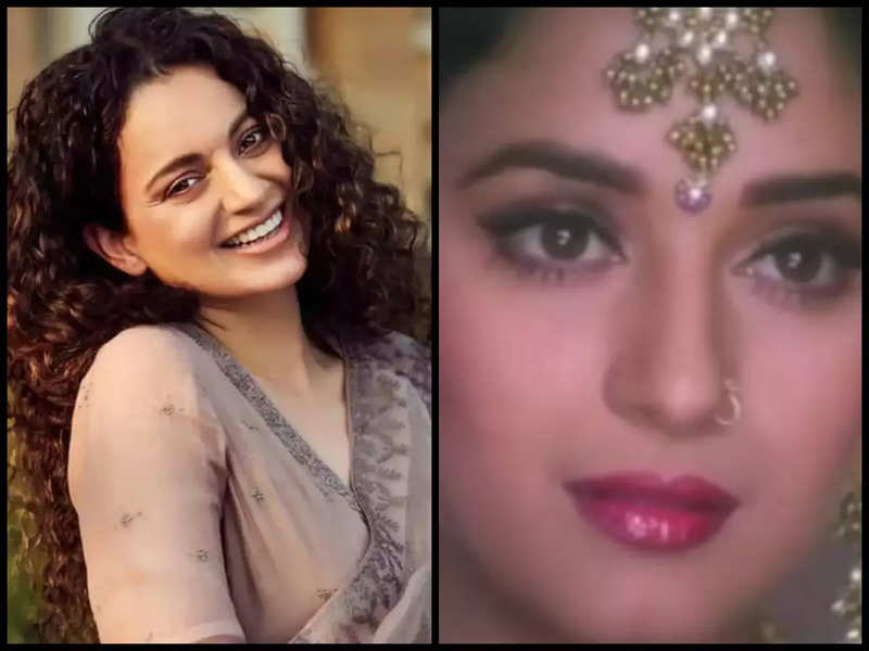 Kangana Ranaut remembers 'vintage Bollywood' as she shares Salman Khan and Madhuri Dixit's video from 'Hum Aapke Hain Koun'