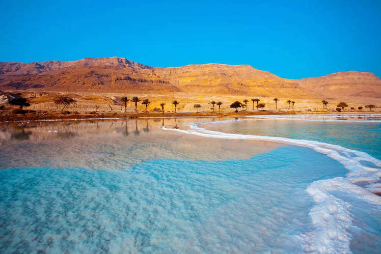 World’s lowest point on dry land: Dead Sea