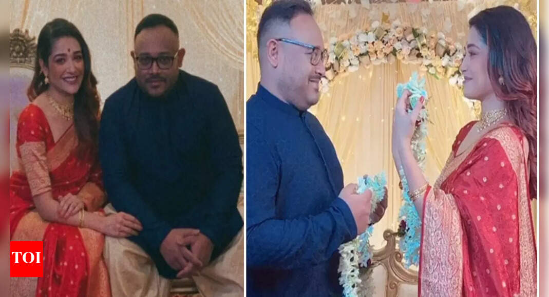Rani Rashmoni actress Roshni Bhattacharyya gets hitched to beau Turjo ...