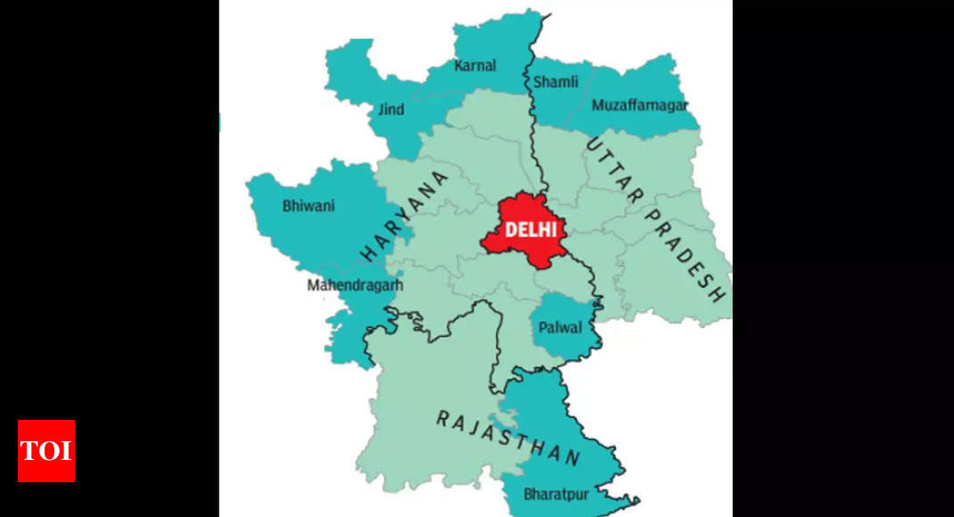 Delhi NCR Map, National Capital Region Map, Delhi Map HD, 43% OFF