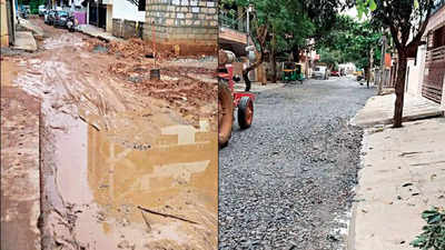Bengaluru: Elderly in Kasavanahalli close FDs, use pension to get road fixed