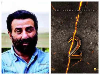 Sunny Deol shares teaser poster of his of his next; fans guess it is 'Gadar 2'