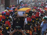 20 pictures from funeral of martyred soldier Mandeep Singh