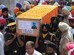 20 pictures from funeral of martyred soldier Mandeep Singh