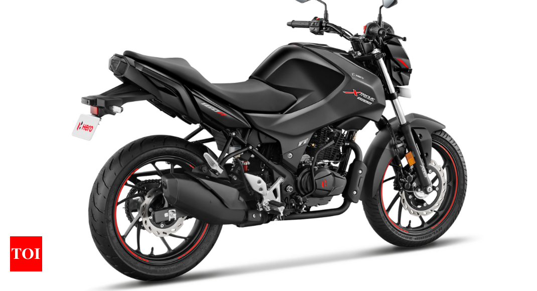 Hero Xtreme 160r Stealth Edition Launched At Rs 1 16 Lakh Times Of India