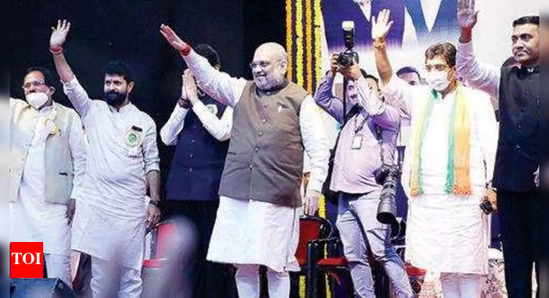 Goa: More parties in poll fray will benefit BJP, says Amit Shah | Goa ...
