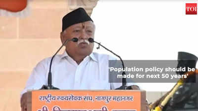 Population imbalance has become a problem, says Mohan Bhagwat
