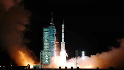 China launches 3 astronauts on 6-month space station mission - Times of ...