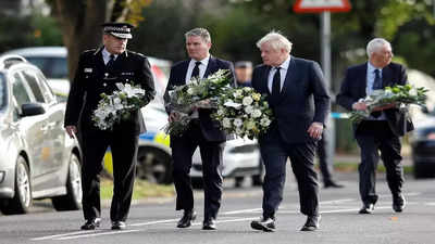 UK PM Johnson pay tribute to MP stabbed to death in terrorist attack