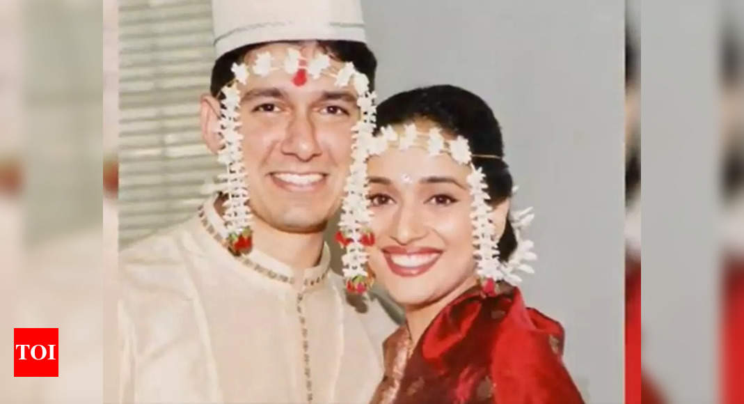 Madhuri Dixit Shares Priceless Pictures With Husband Shriram Nene On Their 22nd Marriage