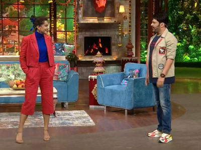 The Kapil Sharma Show: Kapil teases Tapsee Pannu on how she has snatched away films from Akshay Kumar and he fears she might takeover his show as well