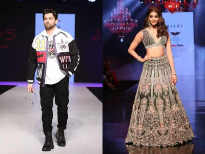 Neil Nitin Mukesh and Pooja Hegde sizzle on the ramp at BTFW