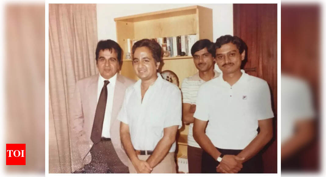 Ali Fazal shares a throwback picture of his 'chachu with Dilip Kumar ...