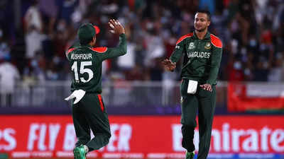 T20 World Cup: Shakib Al Hasan overtakes Lasith Malinga as leading T20 wicket-taker